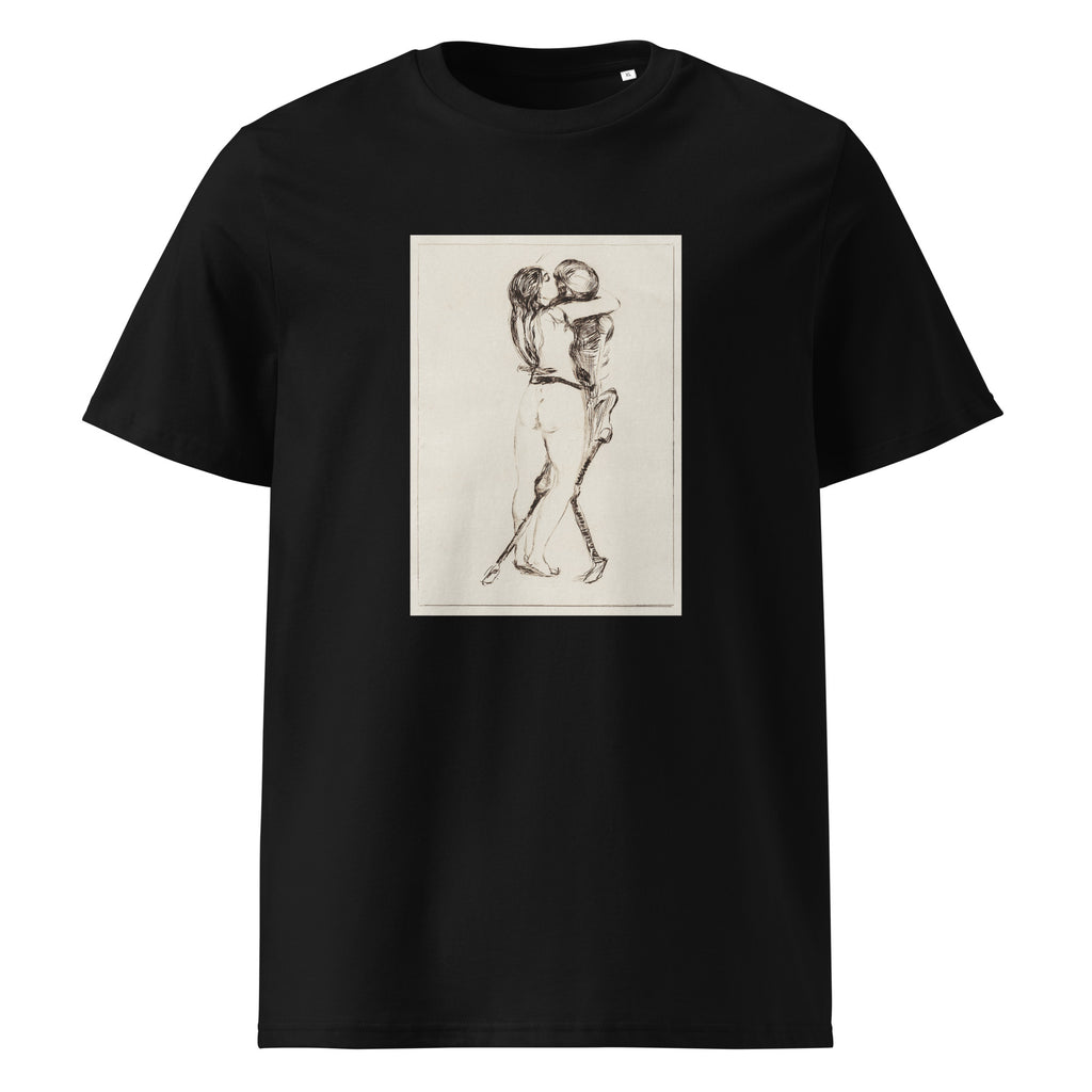 Black T-shirt Death And The Woman Premium