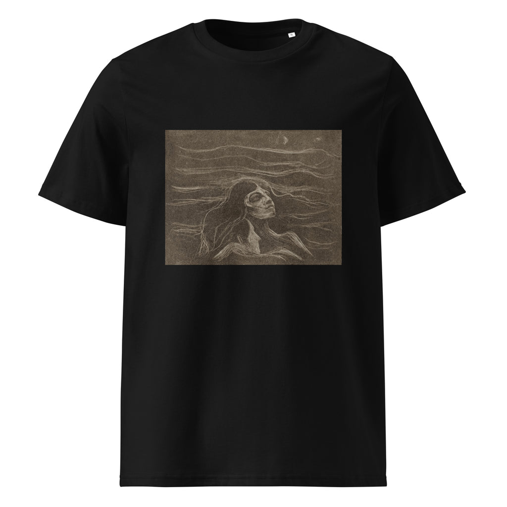Black T-shirt On The Waves Of Love Premium