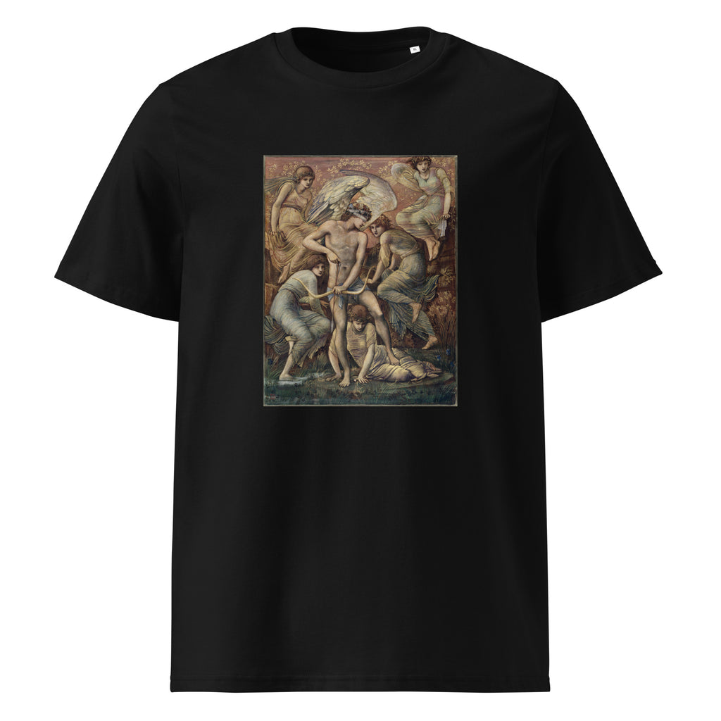 Black T-shirt Cupid Hunting Fields Premium