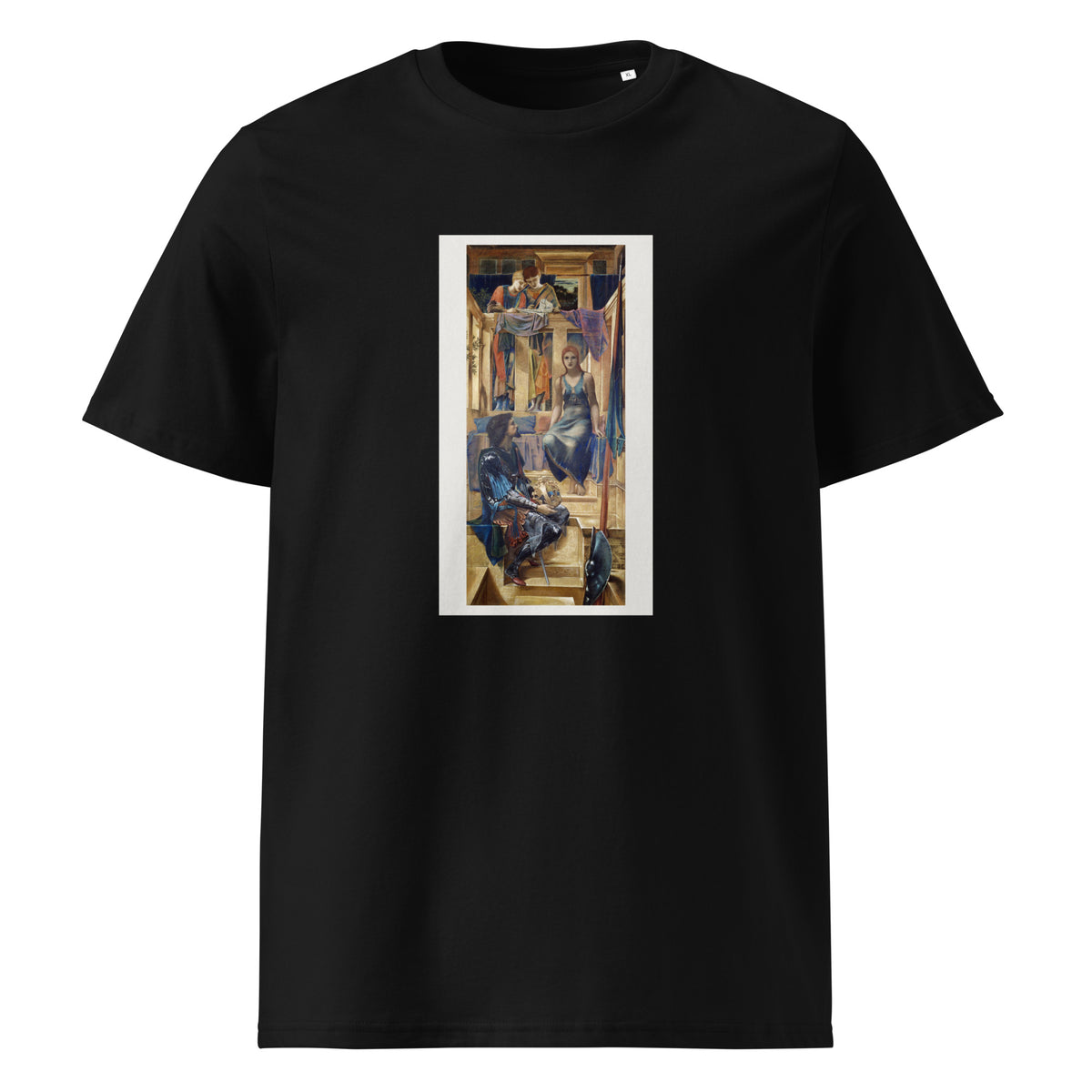 Black T-shirt King Cophetua And The Beggar Maid - Cartoon Study Premium