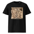 Black T-shirt The Annunciation Print Premium