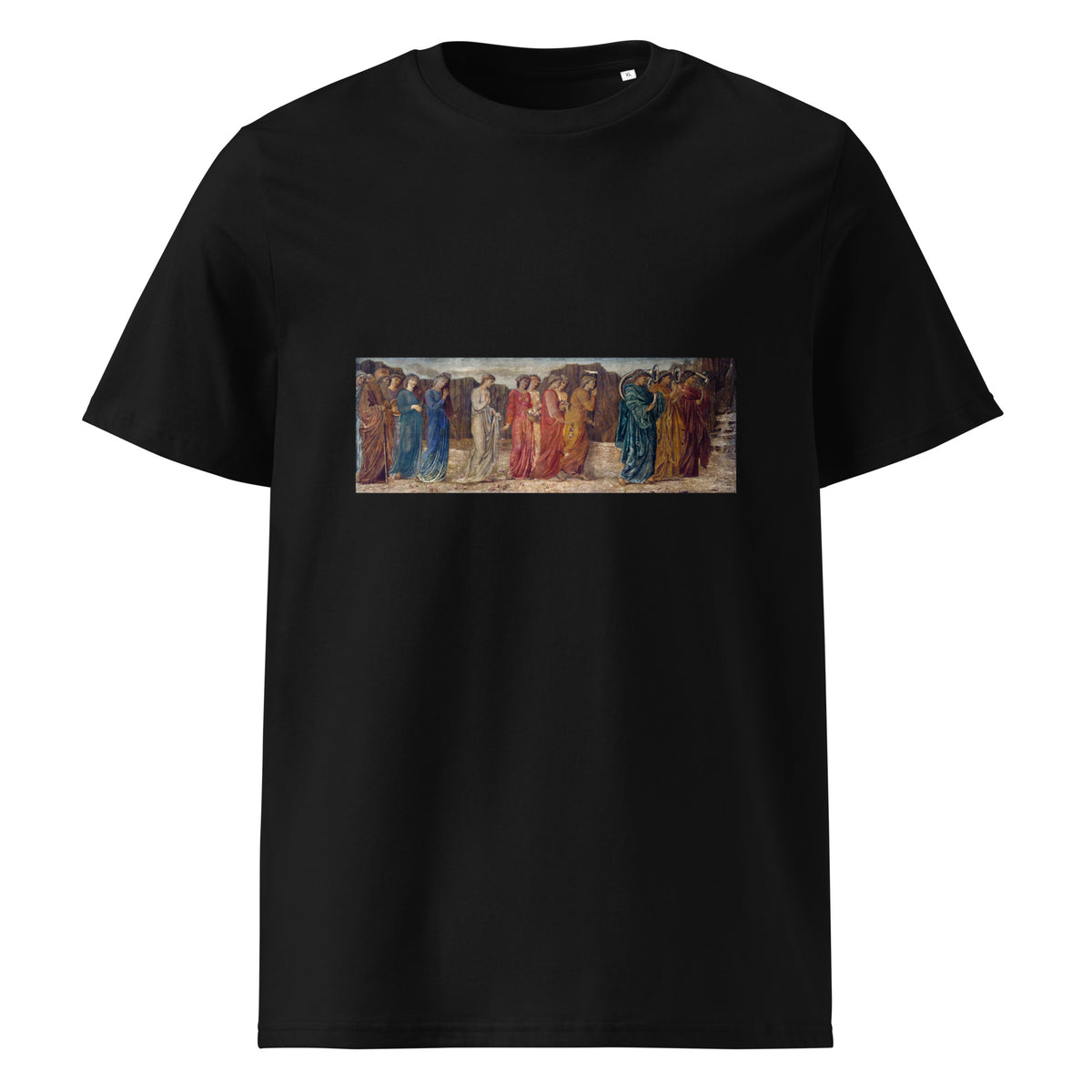 Black T-shirt Cupid And Psyche - Palace Green Murals - The King And Other Mourners Abandon Psyche To The Monster Premium