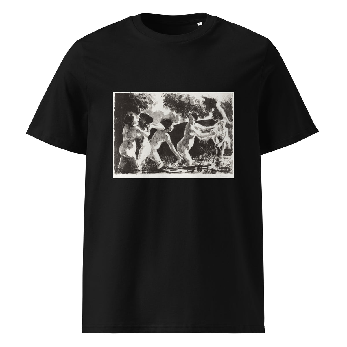 Black T-shirt Bathers Wrestling II Premium