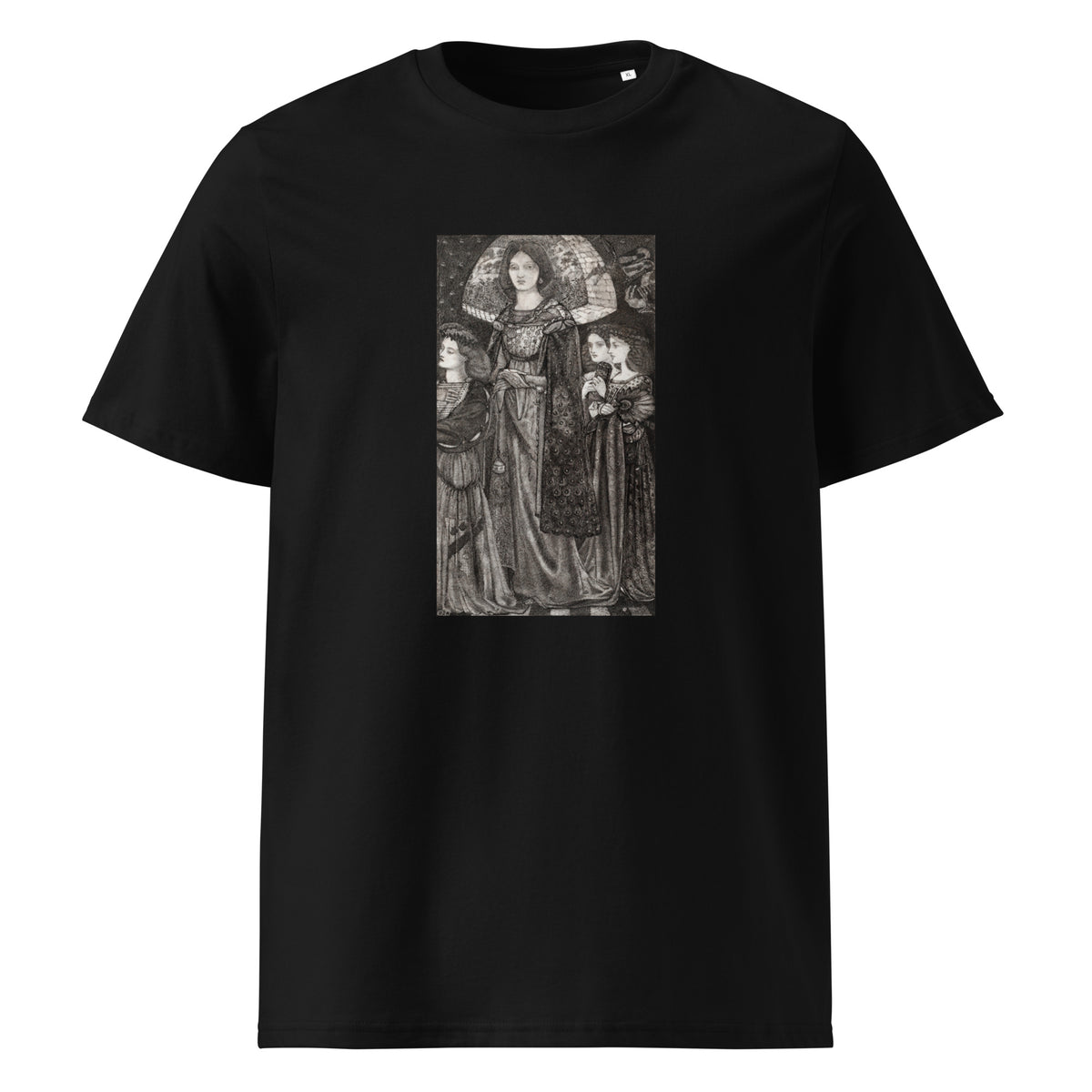 Black T-shirt Alice La Belle Pelerine Premium