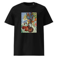Black T-shirt Still Life With Jug And African Bowl Premium
