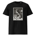 Black T-shirt Counted Out Second Stone Print Premium