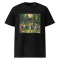 Black T-shirt Tennis At Newport Print Premium