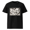 Black T-shirt Resting Horses Print Premium