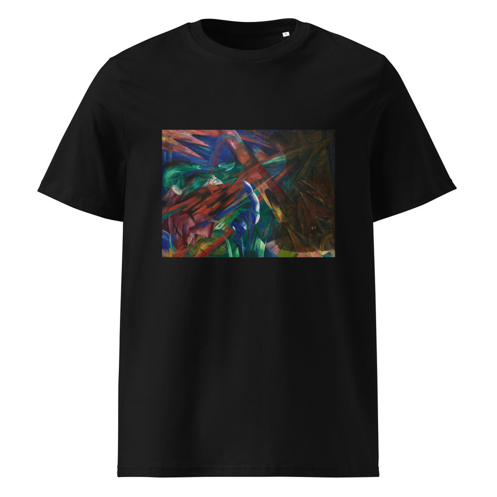 Black T-shirt Animal Fates The Trees Showed Their Rings The Animals Their Veins Premium