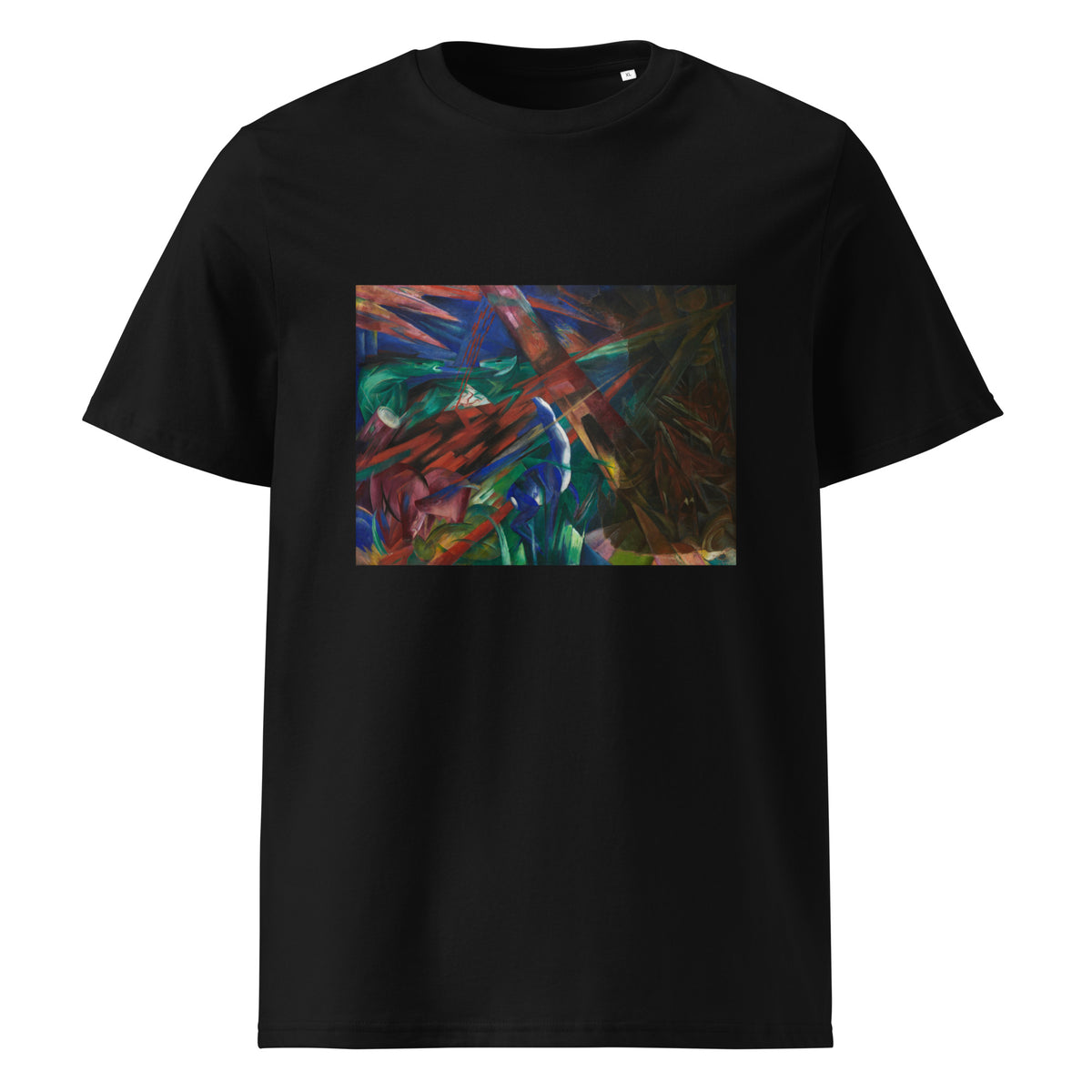 Black T-shirt Animal Fates The Trees Showed Their Rings The Animals Their Veins Premium