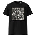 Black T-shirt Lizards Print Premium