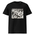Black T-shirt Sleeping Shepherdess Print Premium