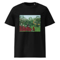 Black T-shirt Tropical Forest With Monkeys Premium