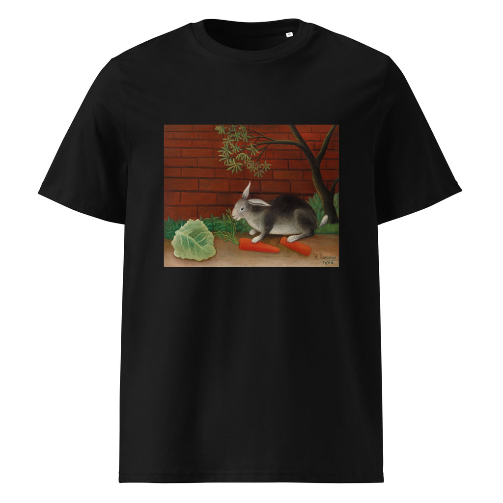 Black T-shirt The Rabbit Meal Le Repas Du Lapin Premium