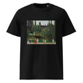 Black T-shirt View Of Montsouris Park The Kiosk Vue Du Parc Montsouris Le Kiosque Premium