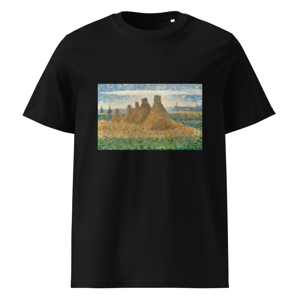 Black T-shirt Haystacks Premium