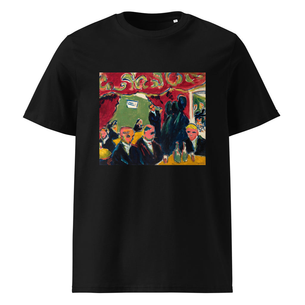 Black T-shirt Ernst Ludwig Kirchner Tavern Famous Painting Premium