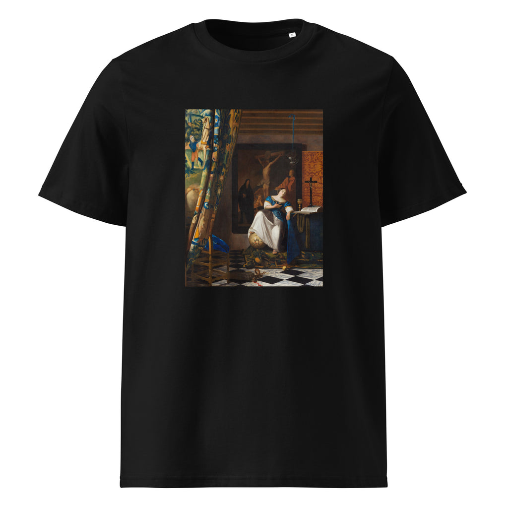 Black T-shirt Allegory Of The Catholic Faith Premium