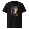 Black T-shirt Johannes Vermeer Girl Reading A Letter - An Open Window 1659 Premium