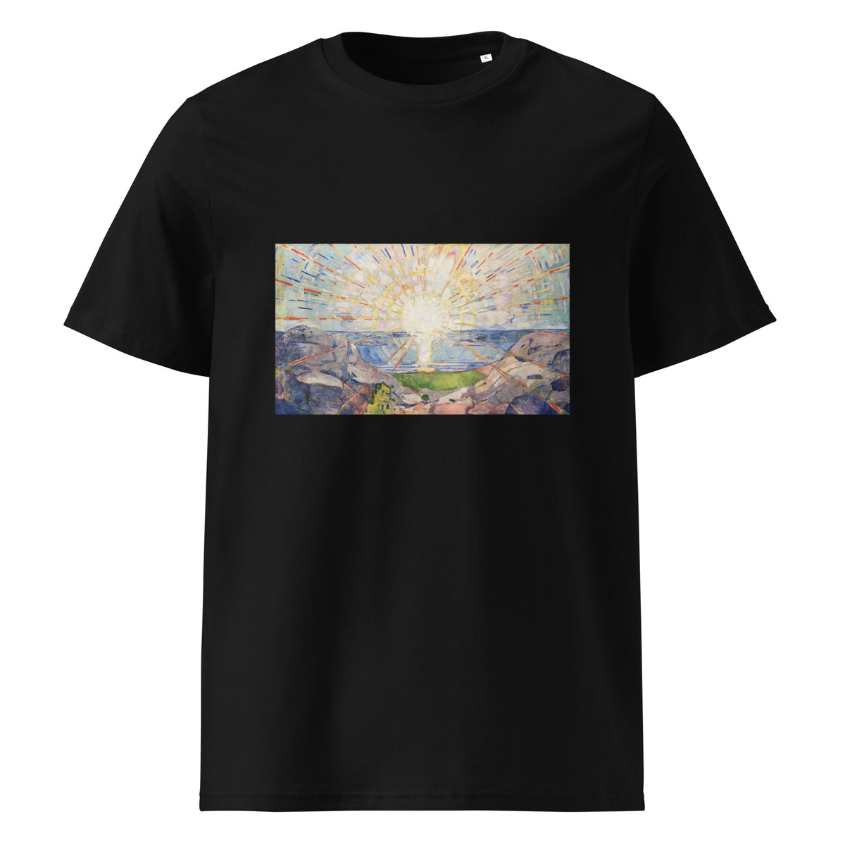 Black T-shirt Solenintro Edvard Munch 1912 Premium