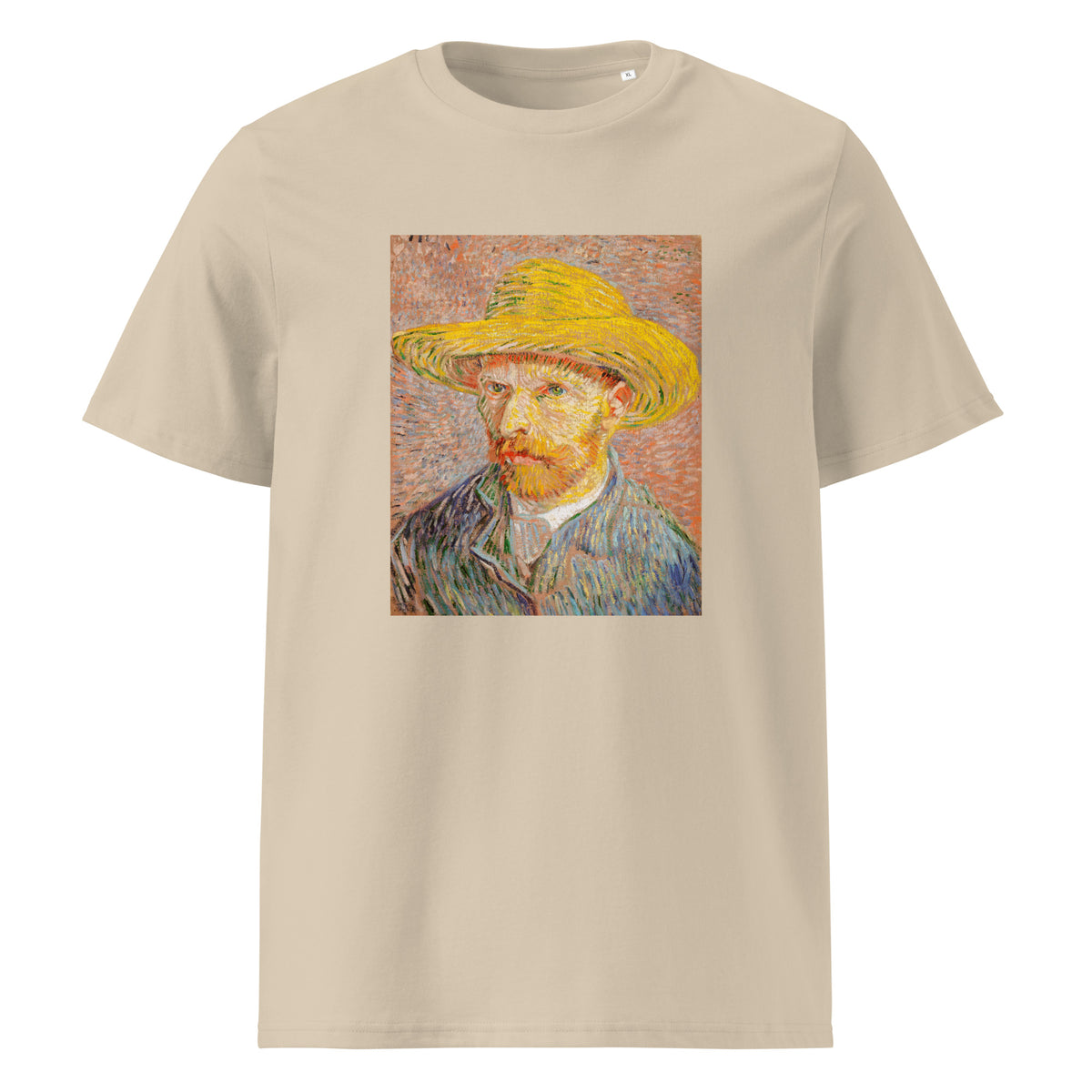 Desert T-shirt Self-Portrait With A Straw Hat Premium