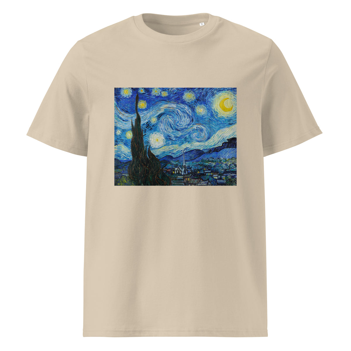Desert T-shirt Vincent Van Gogh S The Starry Night Famous Painting Premium