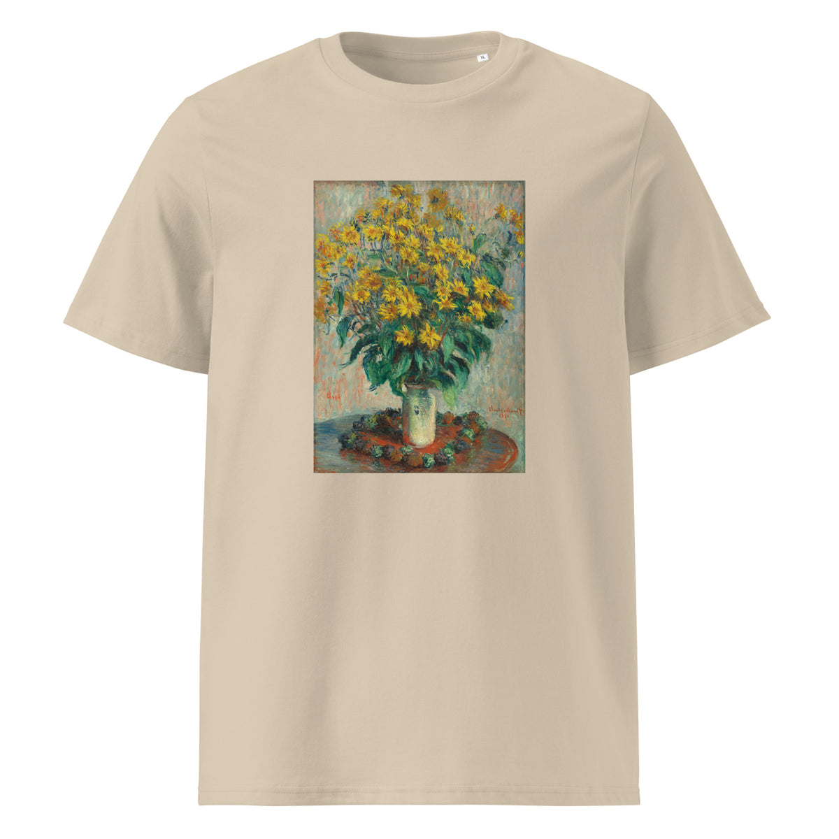 Desert T-shirt Jerusalem Artichoke Flowers Premium