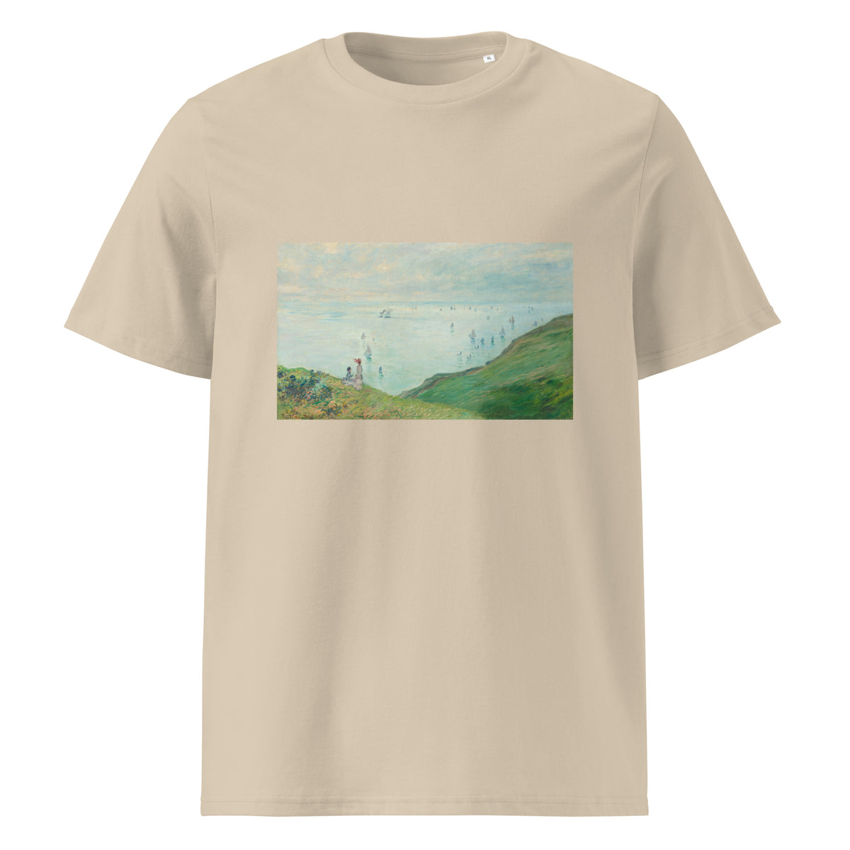 Desert T-shirt Cliffs At Pourville Premium