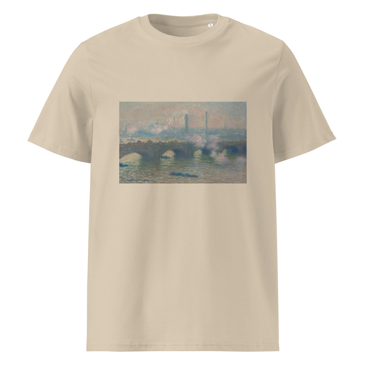 Desert T-shirt Waterloo Bridge Gray Day Premium