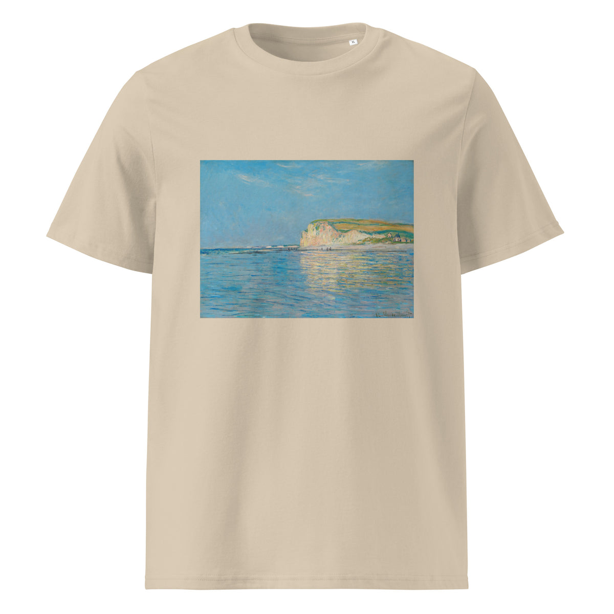 Desert T-shirt Low Tide At Pourville Near Dieppe Premium