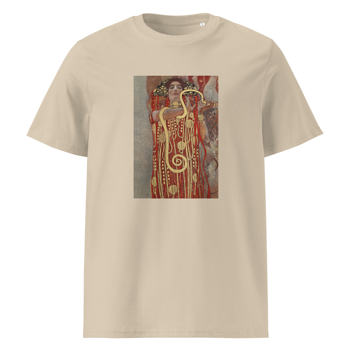 Desert T-shirt Gustav Klimt Hygieia Famous Painting Premium