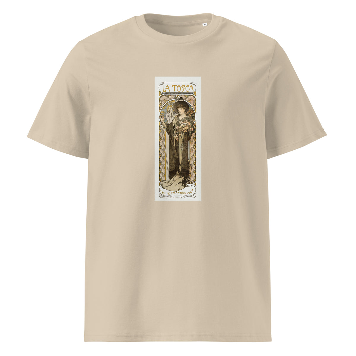 Desert T-shirt La Tosca Sarah Bernhardt - Alphonse Maria Mucha 1869 Premium