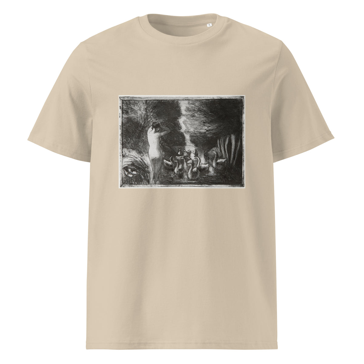 Desert T-shirt Bather With Geese Premium