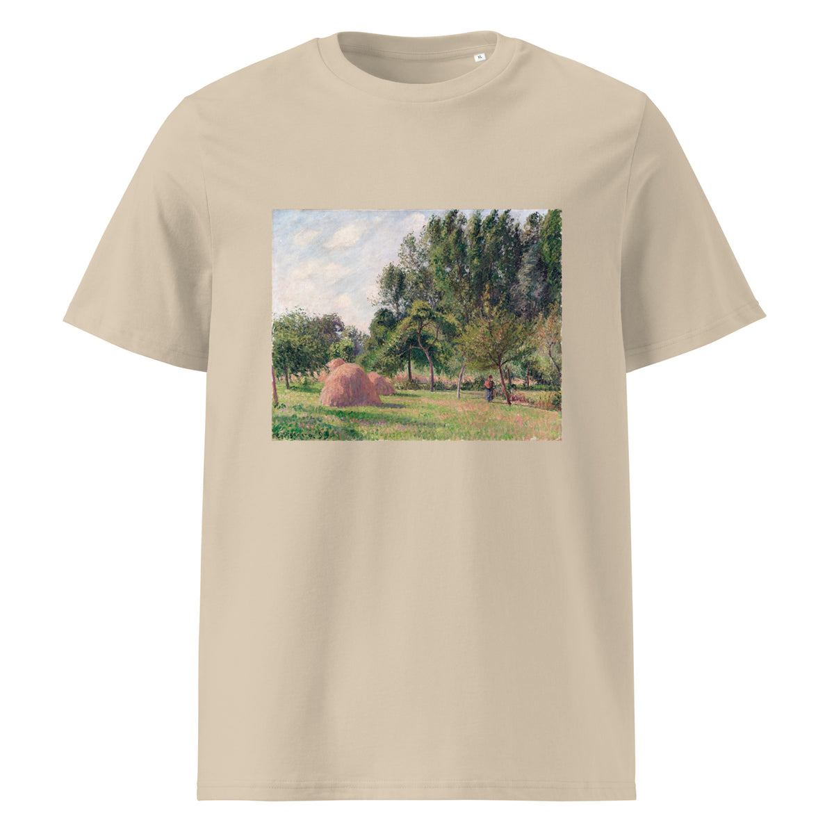 Desert T-shirt Haystacks Morning Eragny Premium