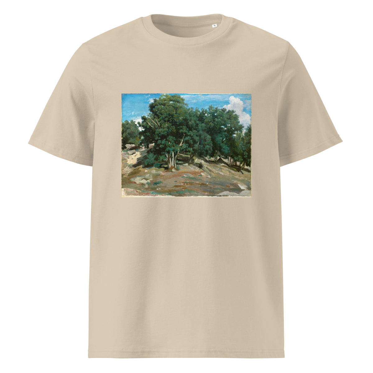Desert T-shirt Fontainebleau Oak Trees At Bas-Breau 1832 Or 1833 Premium