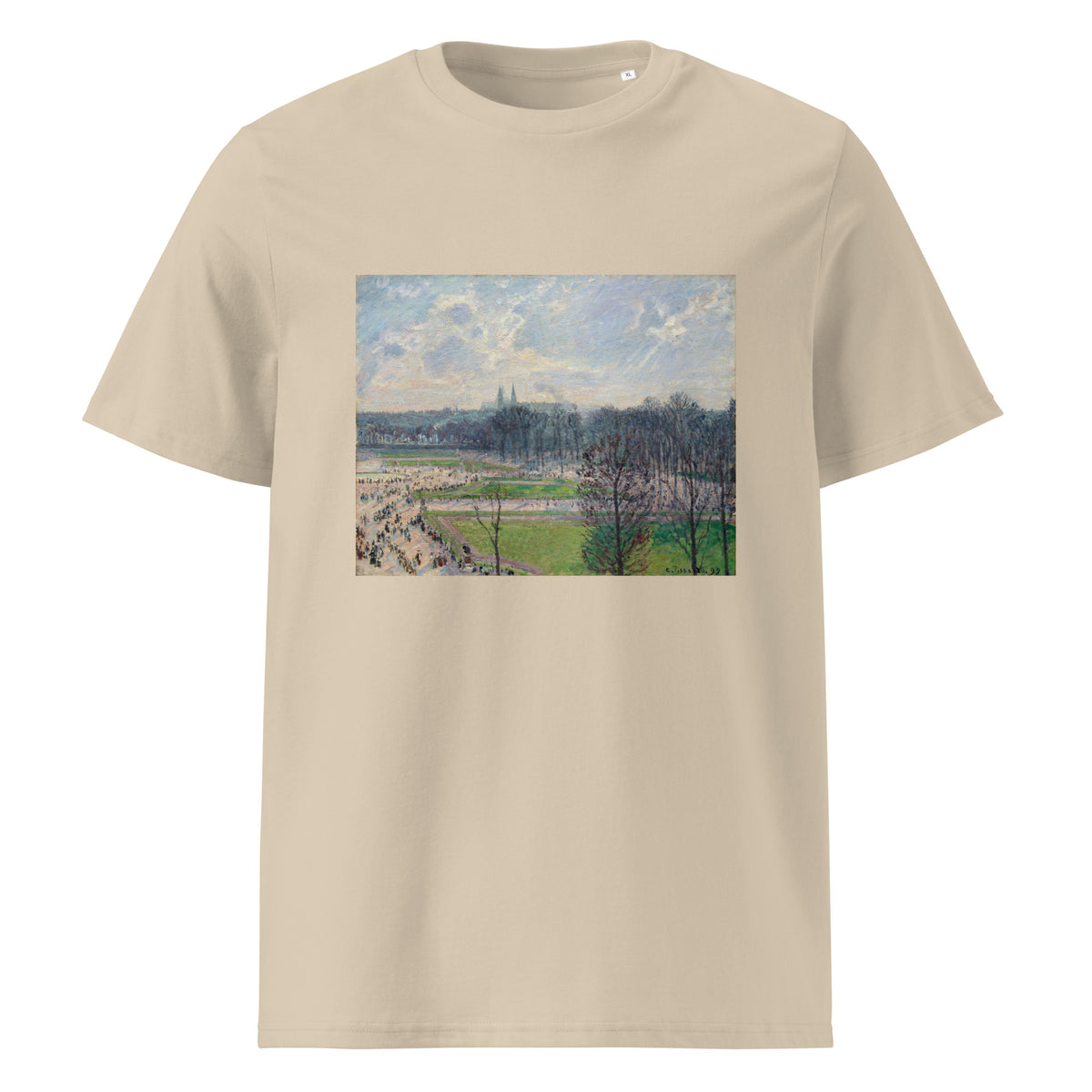 Desert T-shirt The Garden Of The Tuileries On A Winter Afternoon Premium