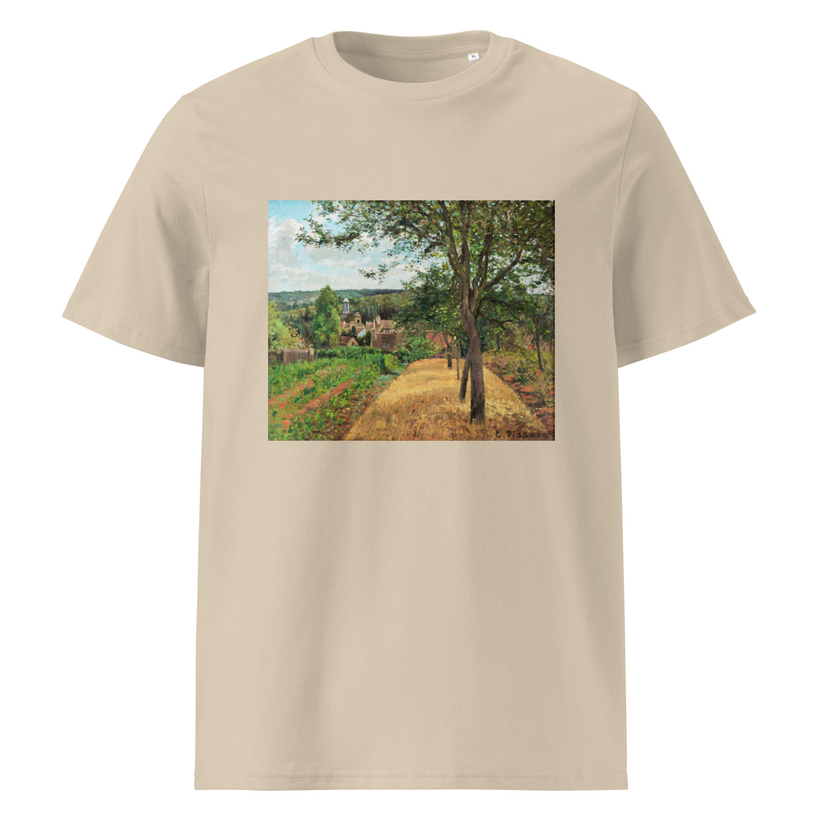 Desert T-shirt Orchards At Louveciennes Painting In High Resolution Premium