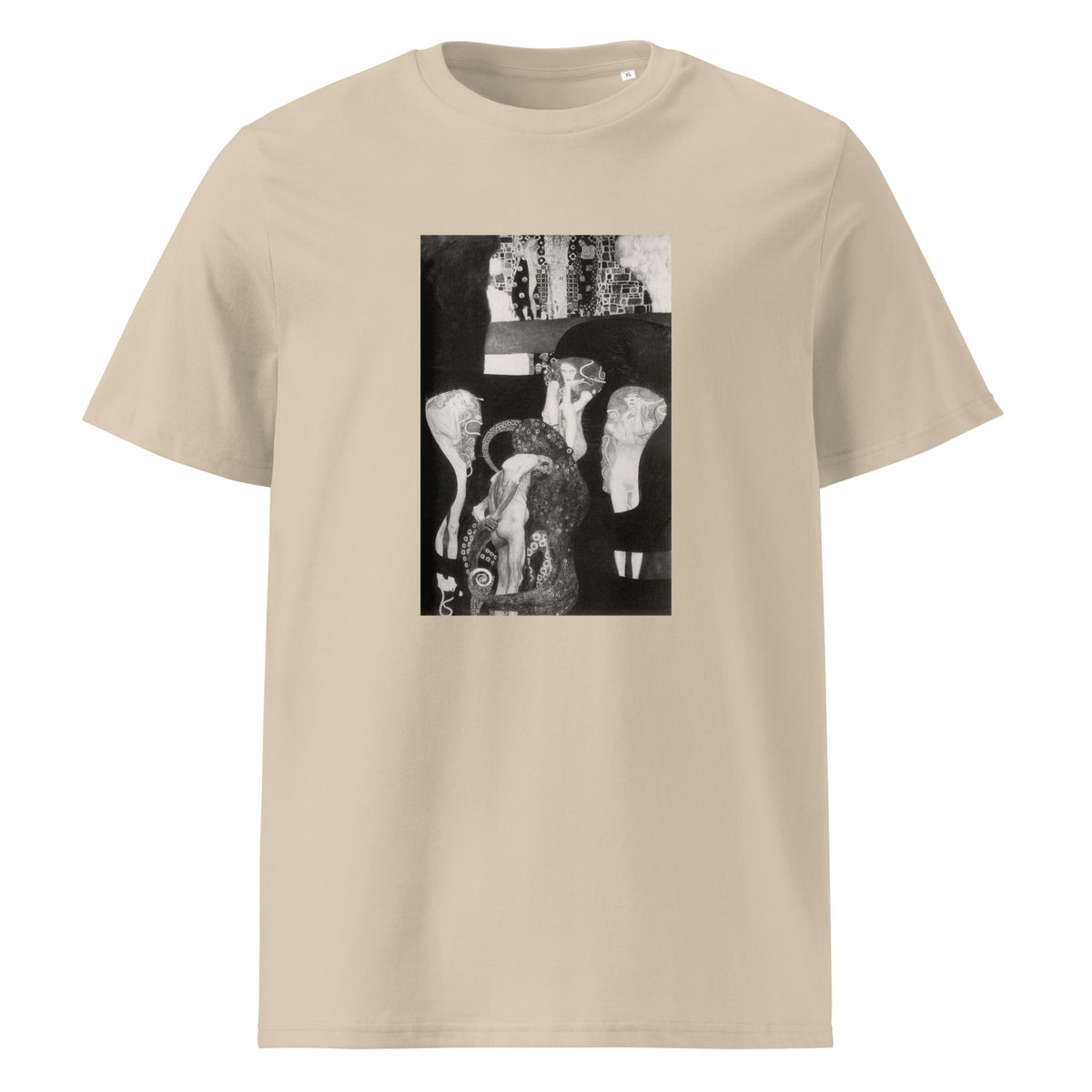 Desert T-shirt Gustav Klimt Jurisprudence Famous Painting Premium