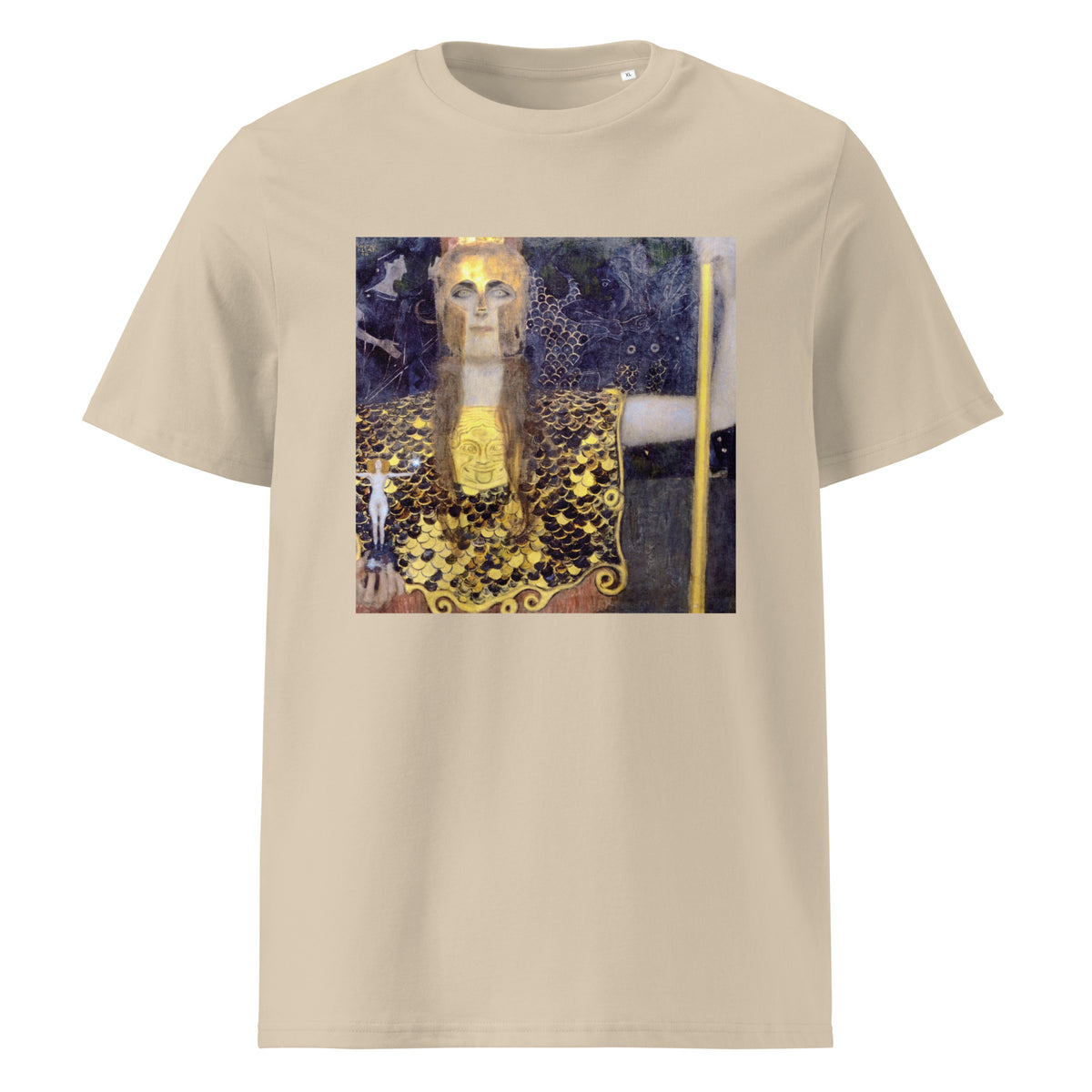 Desert T-shirt Gustav Klimt Pallas Athena Famous Painting Premium