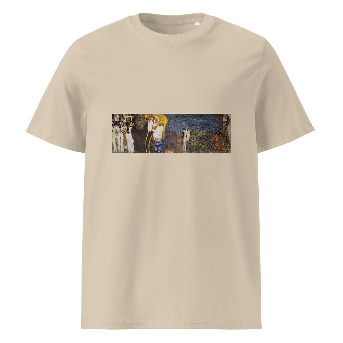 Desert T-shirt Gustav Klimt The Hostile Powers Famous Painting Premium