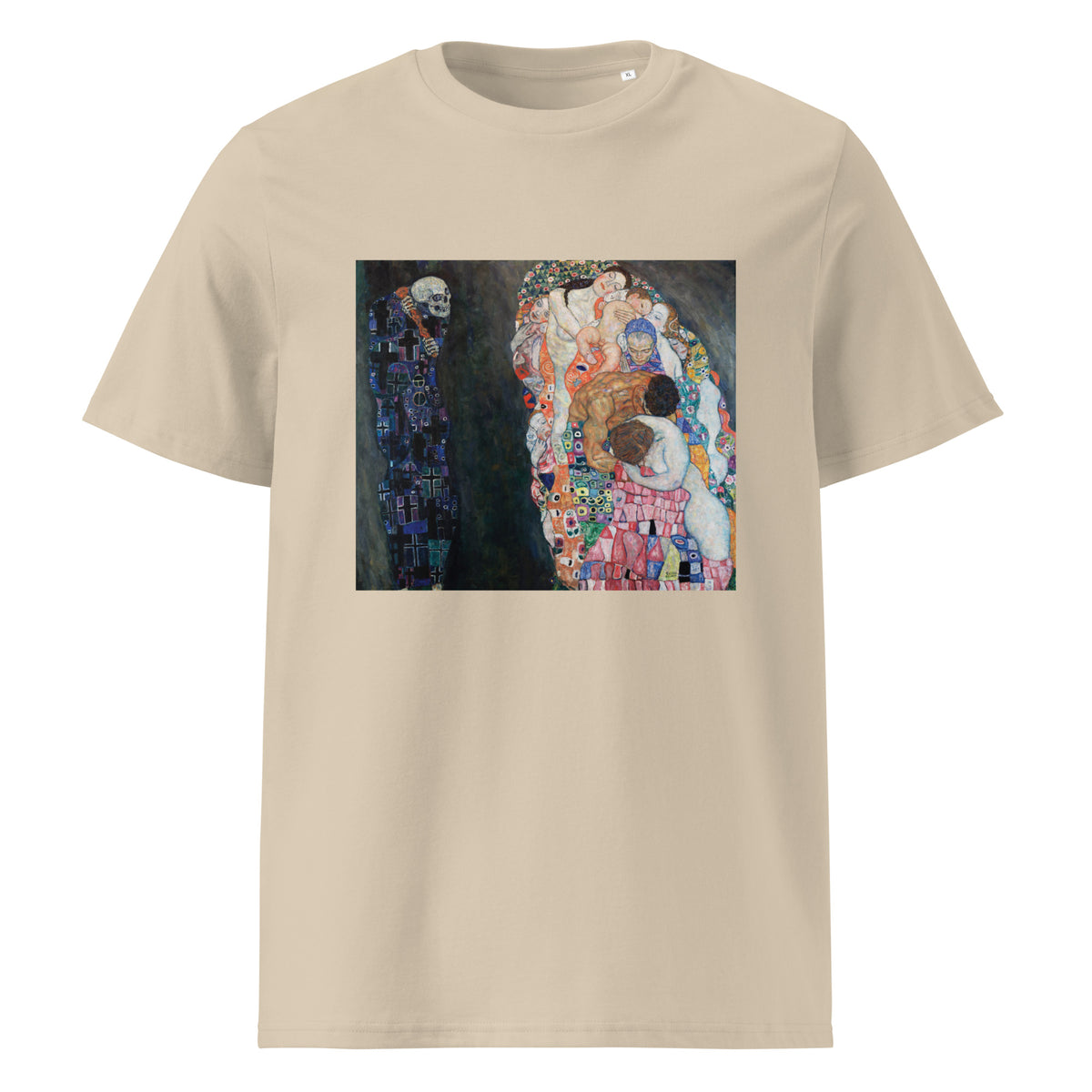 Desert T-shirt Gustav Klimt Death And Life Famous Painting Premium