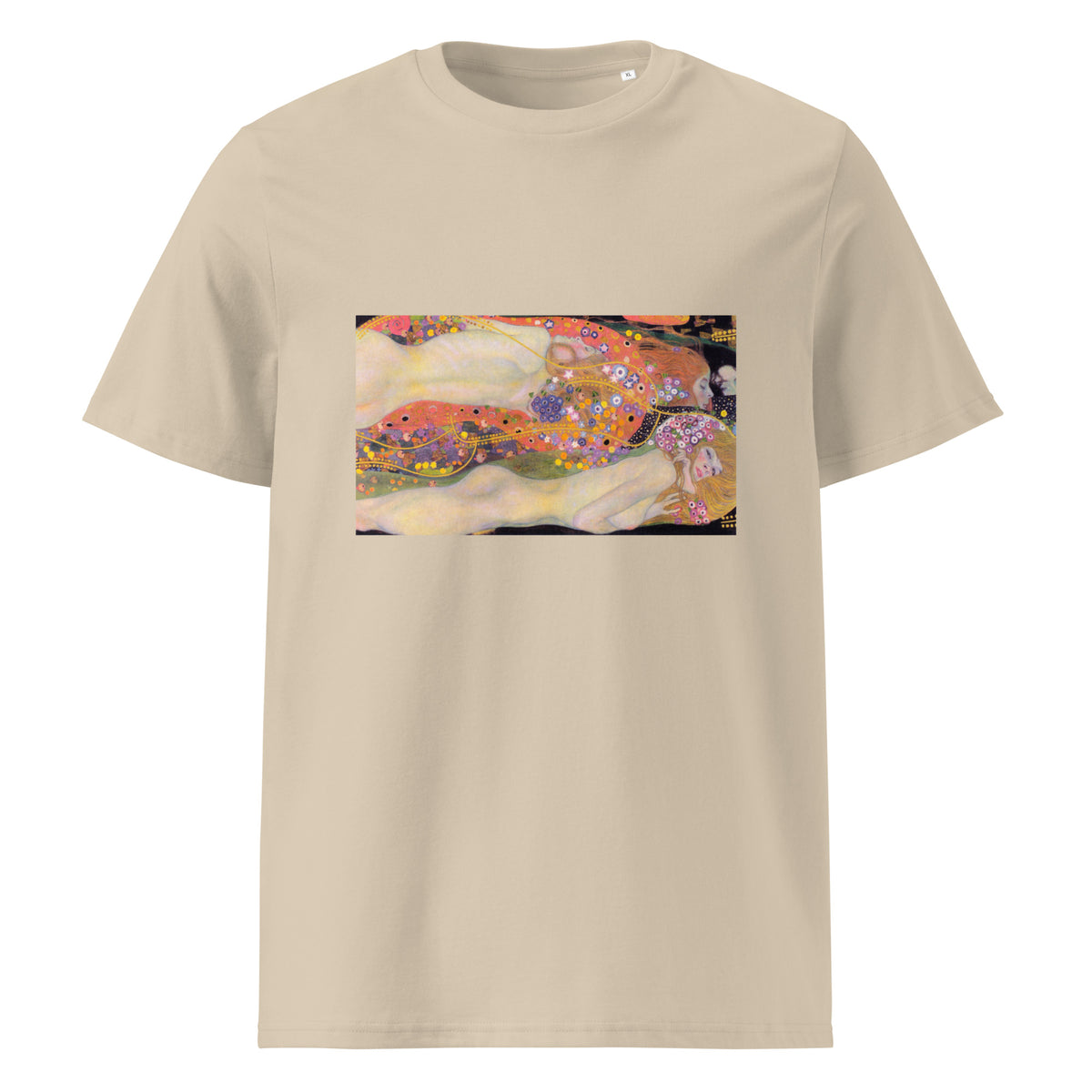 Desert T-shirt Gustav Klimt Water Serpents II Famous Painting Premium