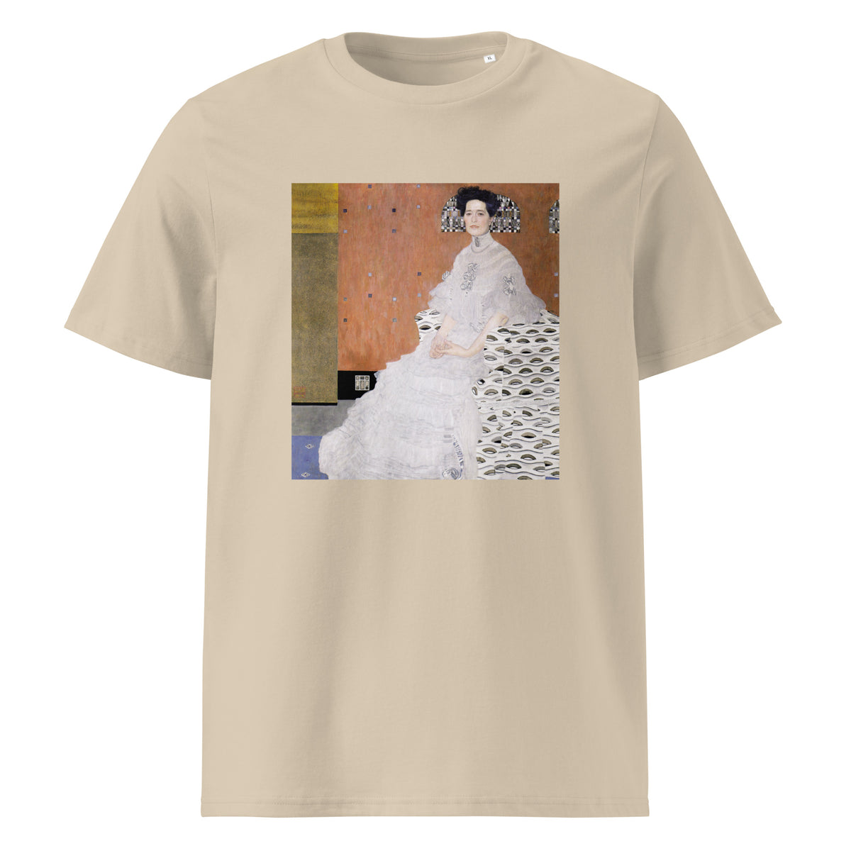 Desert T-shirt Gustav Klimt Bildnis Fritza Riedler Famous Painting Premium
