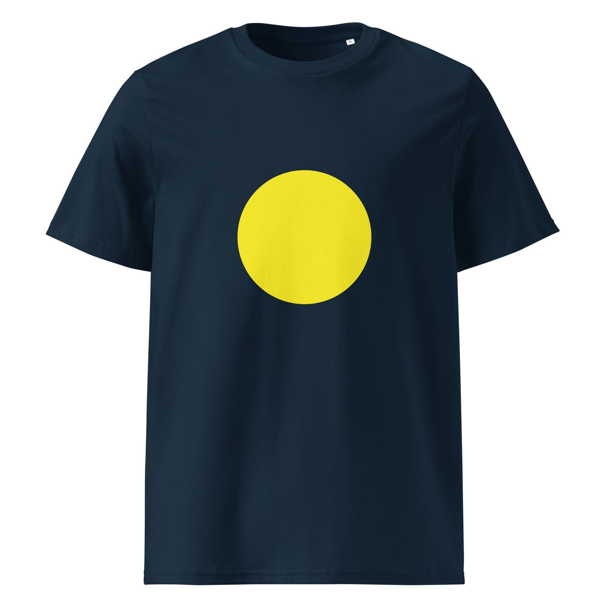 Navy T-shirt Delete Design Premium