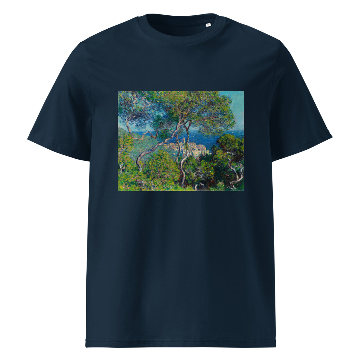 Navy T-shirt Bordighera Premium