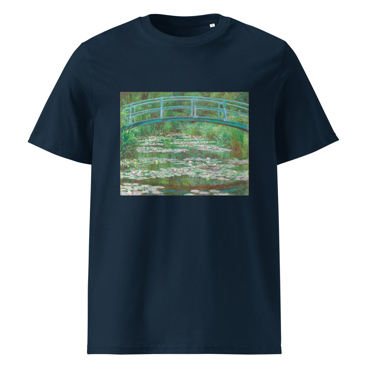 Navy T-shirt The Japanese Footbridge Premium
