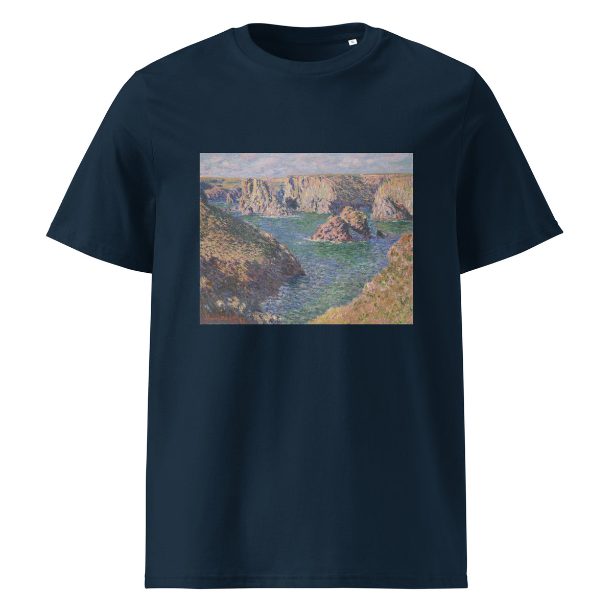 Navy T-shirt Port-Domois Belle-Isle Premium