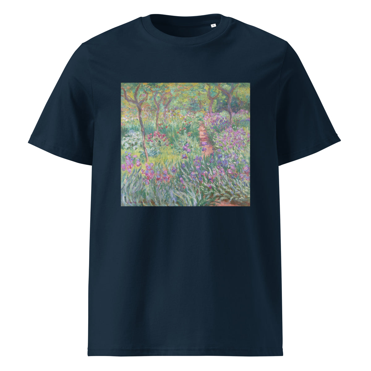 Navy T-shirt The Artist Garden In Giverny Premium
