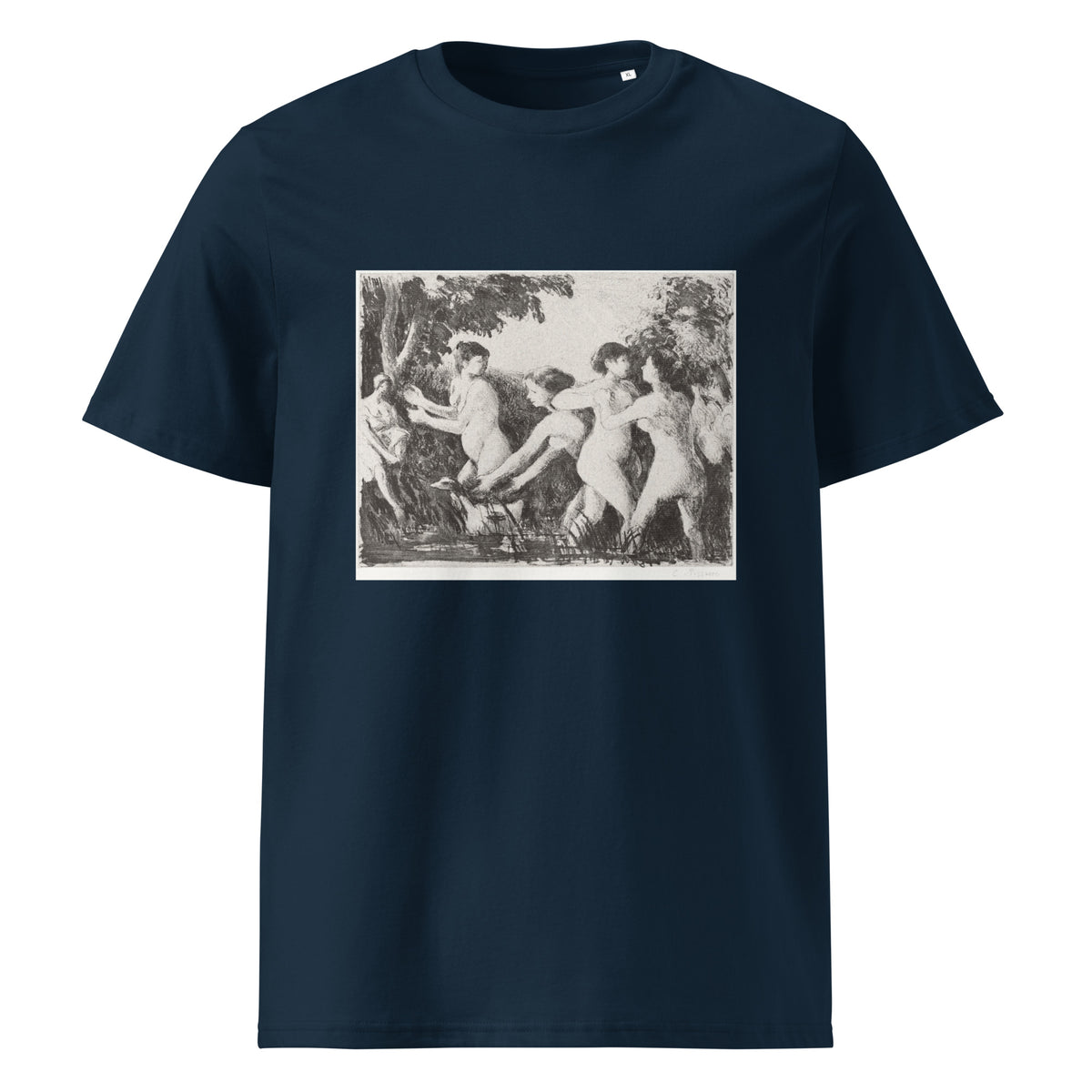 Navy T-shirt Bathers Wrestling Premium