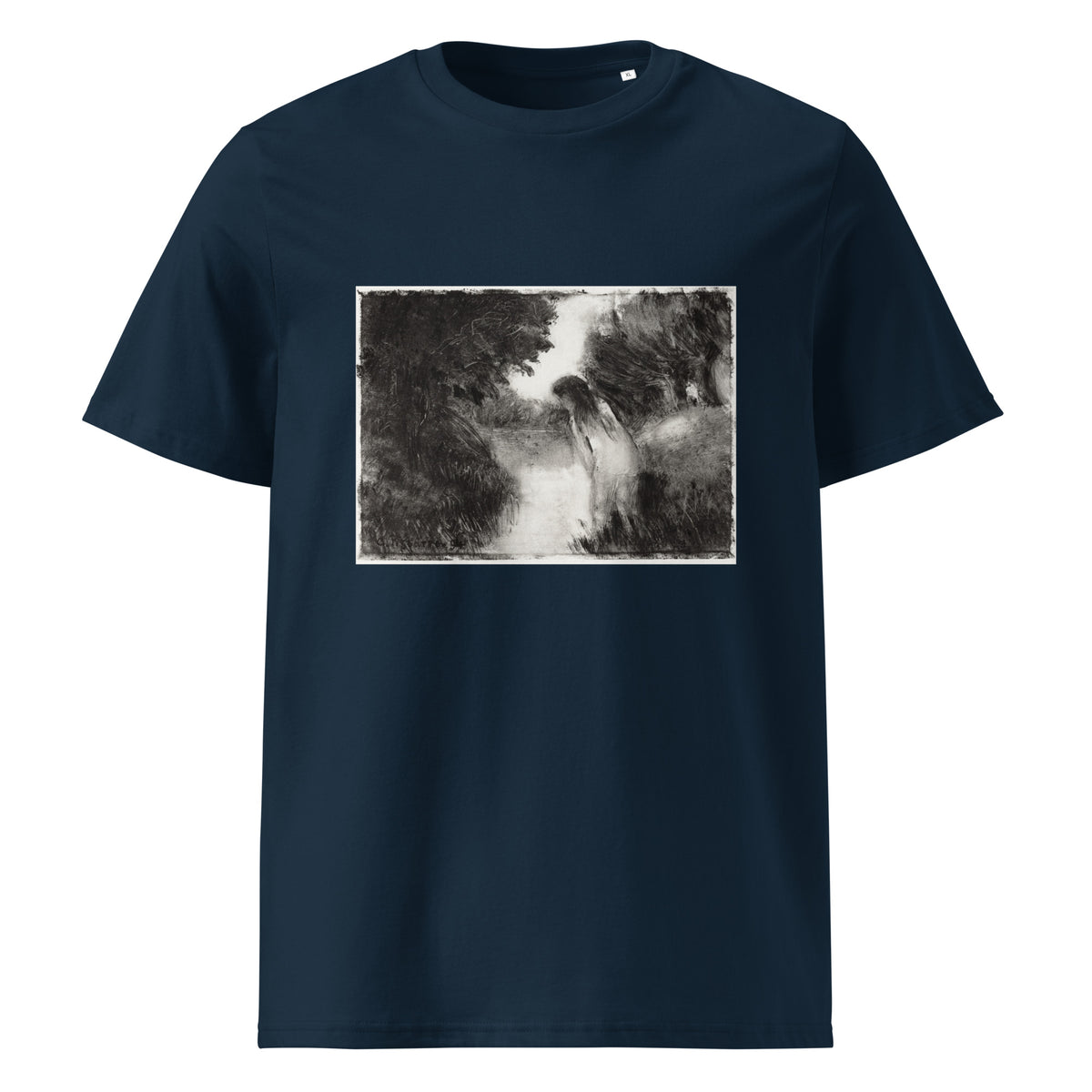 Navy T-shirt A Bather Premium